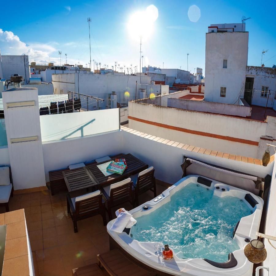 Atico & Jacuzzi Cruz By Cadiz4Rentals Exterior photo