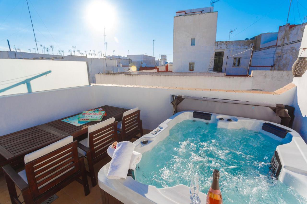 Atico & Jacuzzi Cruz By Cadiz4Rentals Exterior photo